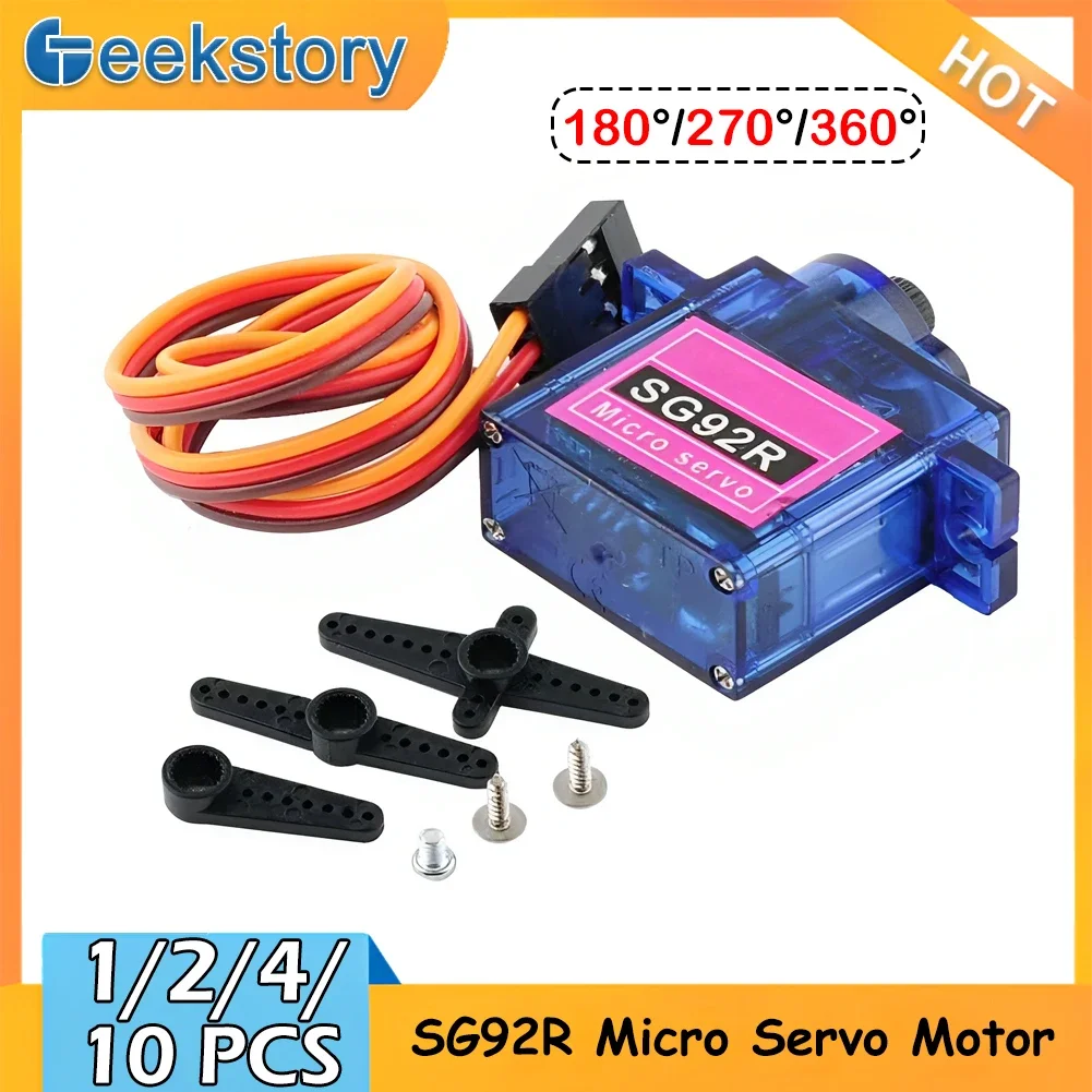 Rc Helicopter Servo - 1/2/4/10 unidades de servomotor analógico micro
