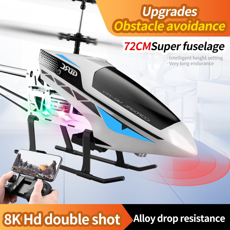 Rc Helicopter Nitro - Helicóptero Rc grande M4, Control remoto,