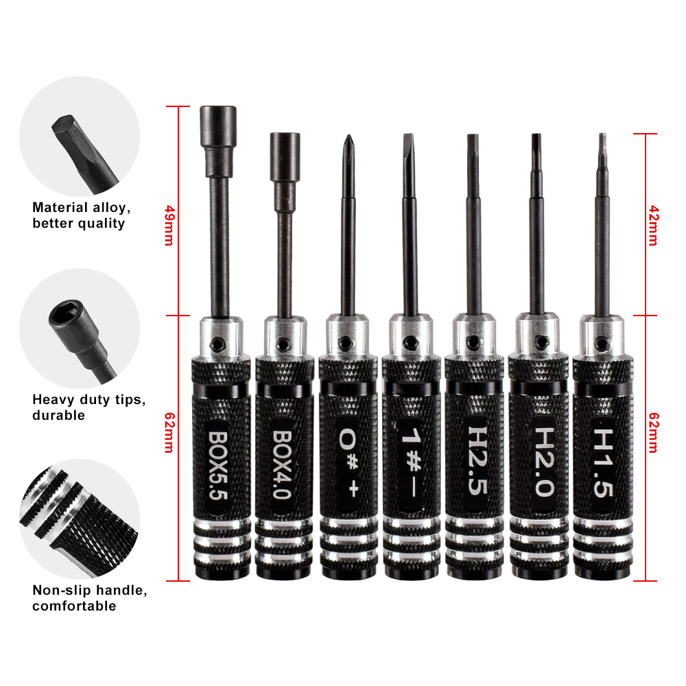 9IMOD-Juego de destornilladore - Rc Helicopter Tool Kit reseña y precio