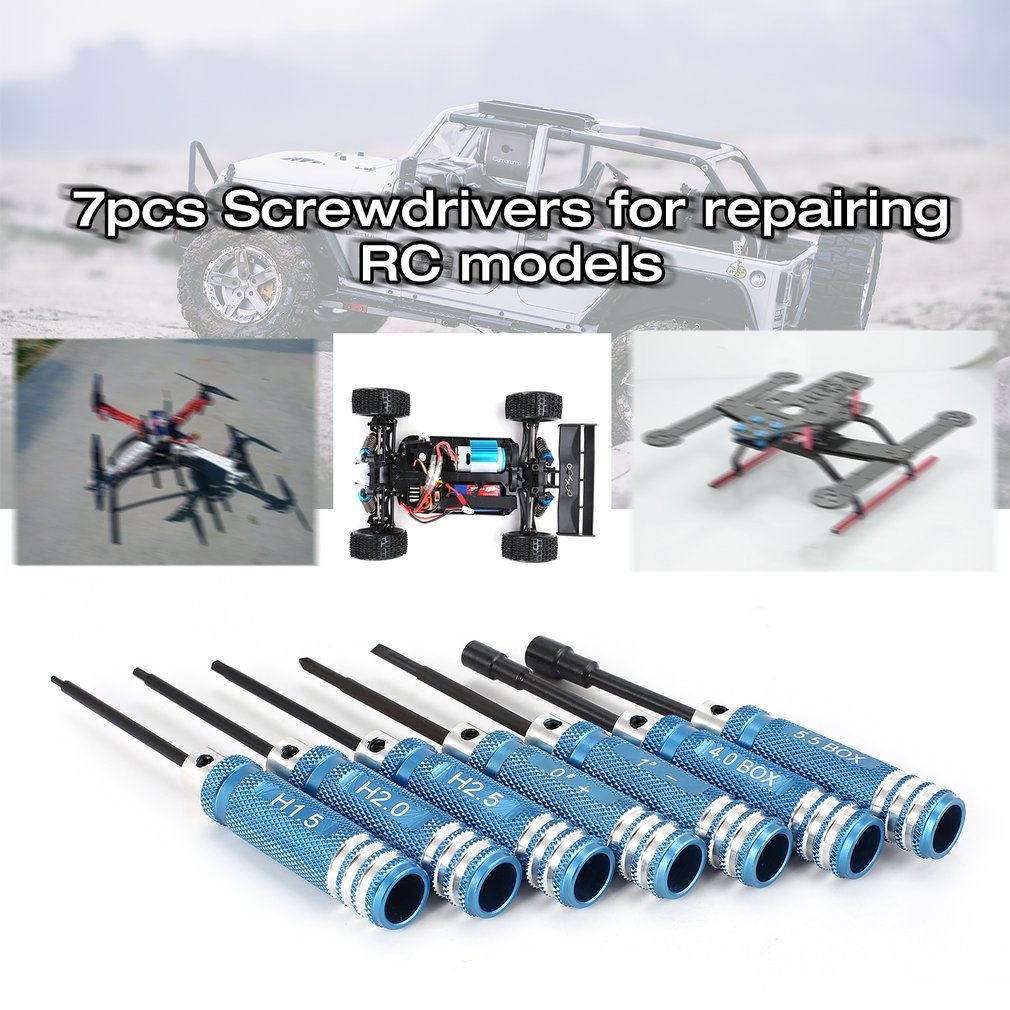YSIDO 7 Uds 1,5 2,0 2,5mm herr - Rc Helicopter Tool Kit reseña y precio
