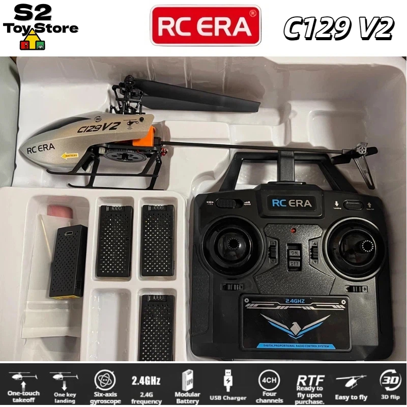 Helicóptero RC ERA C129V2 4CH  - Rc Helicopter Gyro reseña y precio